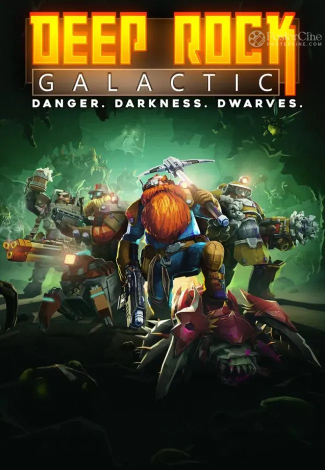 Deep Rock Galactic Poster