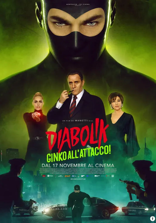 Diabolik - Ginko all'attacco! Poster