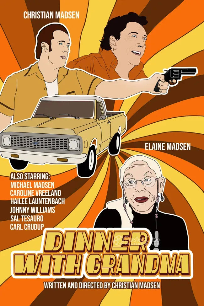 Dinner With Grandma Poster