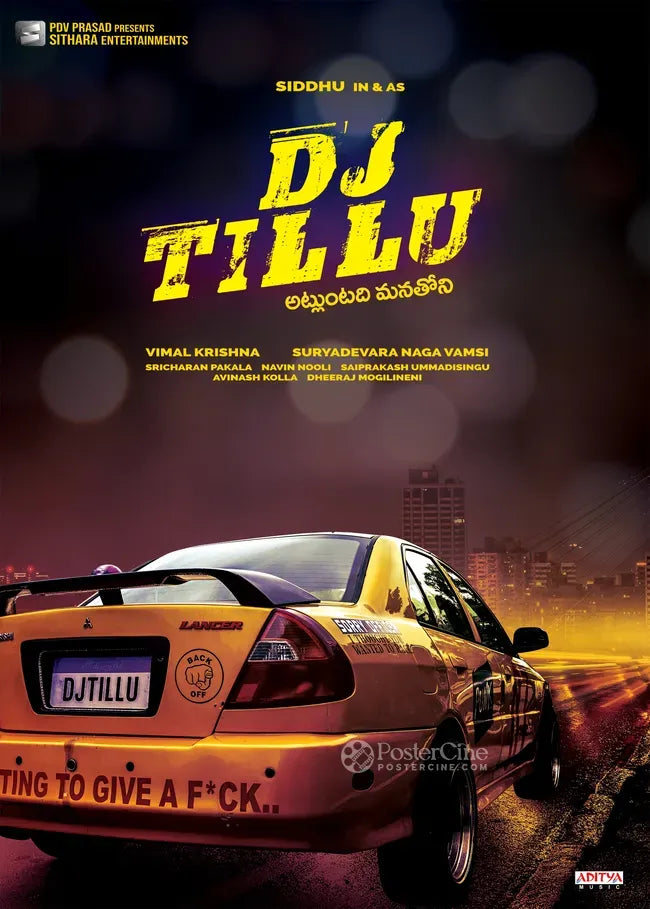 DJ Tillu Poster