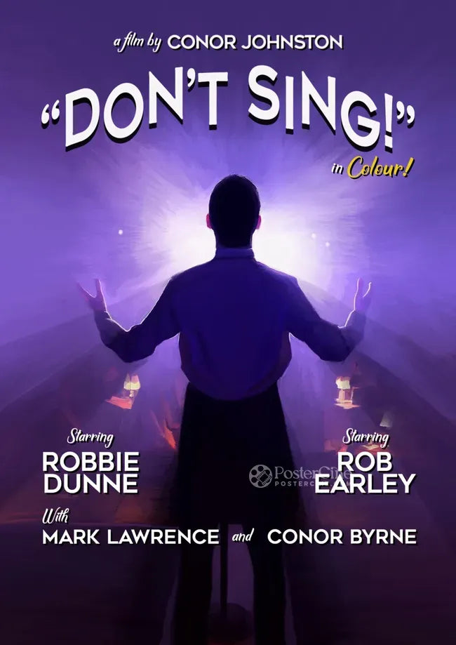 Don't Sing Poster