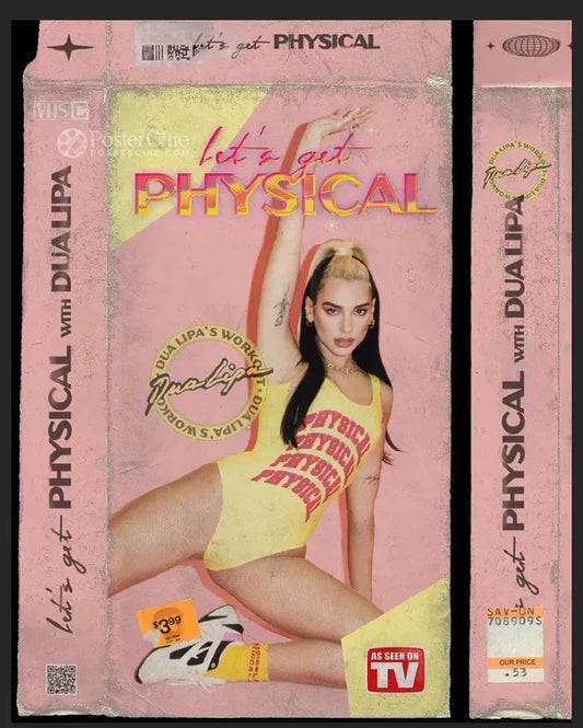 Dua Lipa: Let's Get Physical Poster