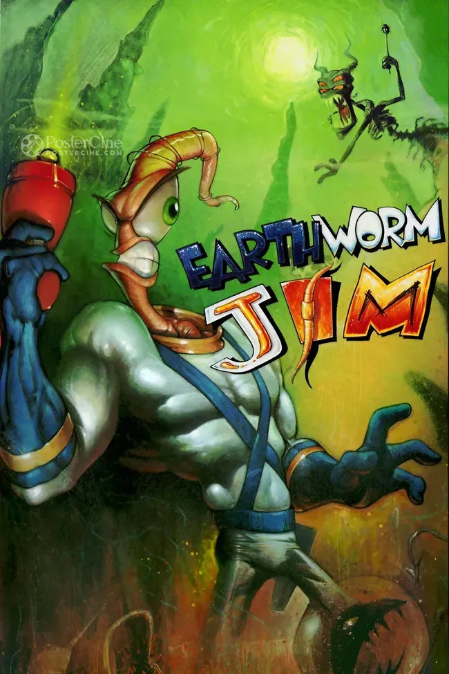 Earthworm Jim Poster