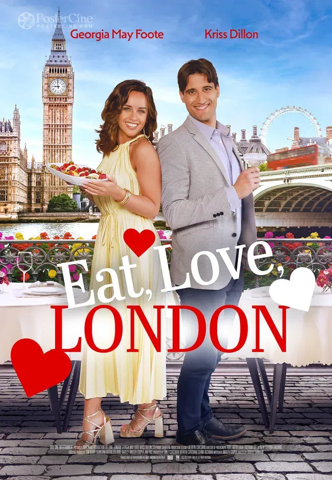 Eat, Love, London Poster