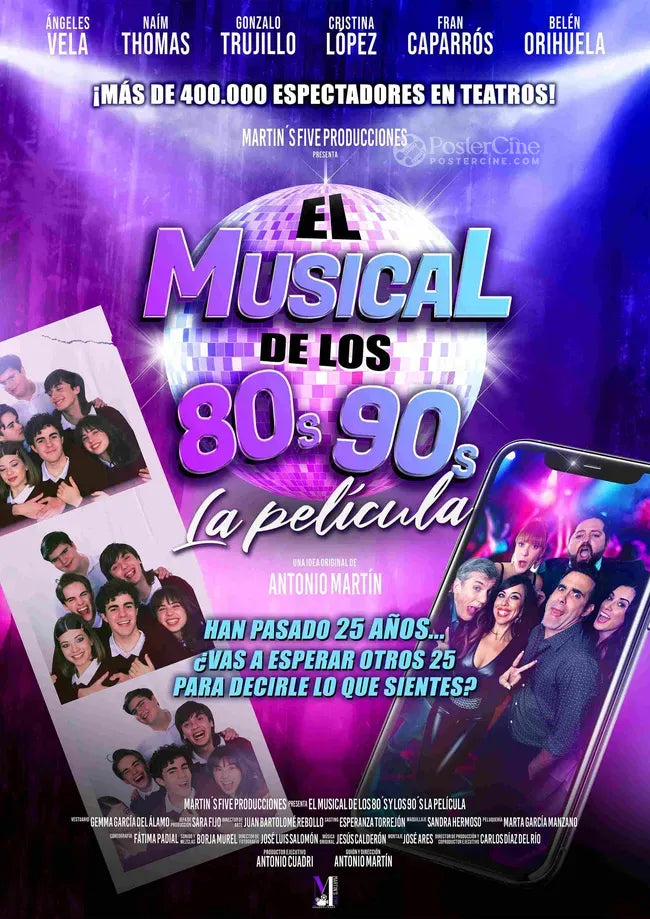 El musical de los 80s y los 90s. La película Poster