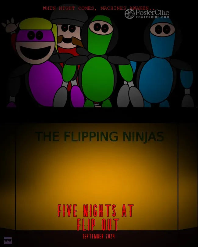 Five Nights at Flip Out Poster