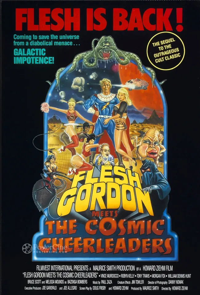 Flesh Gordon Meets the Cosmic Cheerleaders Poster