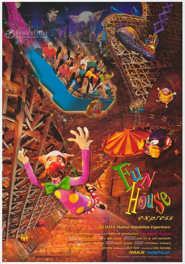 Fun House Express Poster