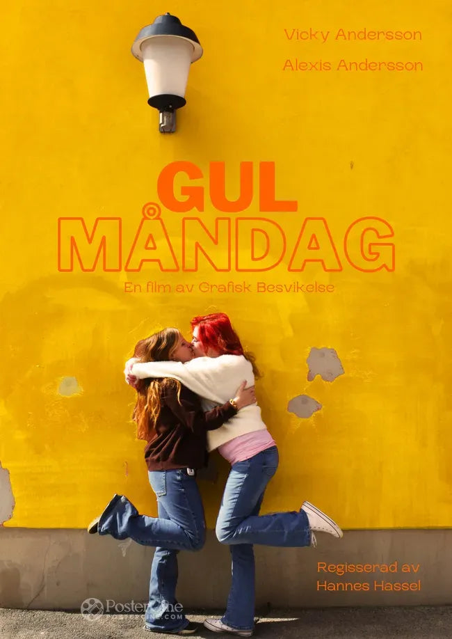 Gulmåndag Poster