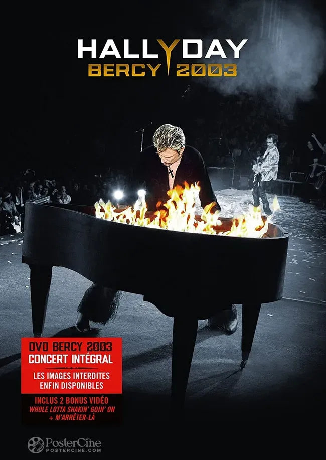 Hallyday - Bercy 2003 Poster