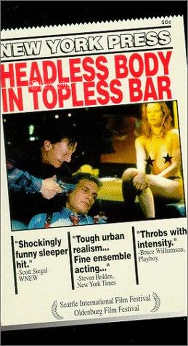 Headless Body in Topless Bar Poster