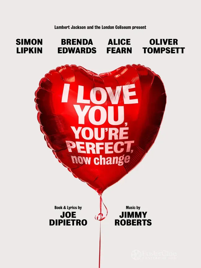 I Love You, You're Perfect, Now Change Poster