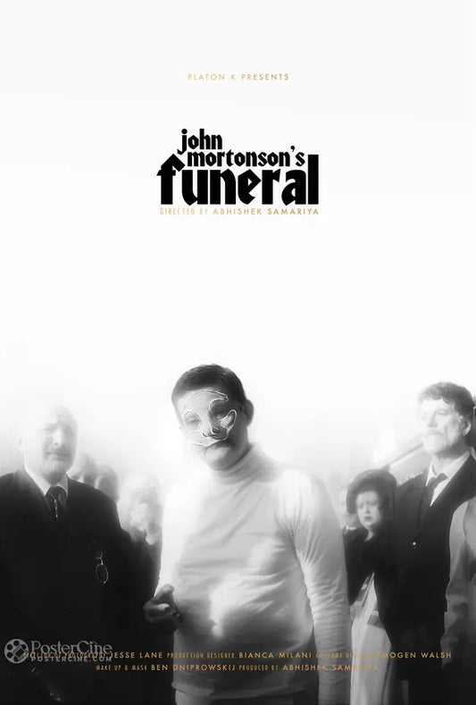 John Mortonson's Funeral Poster