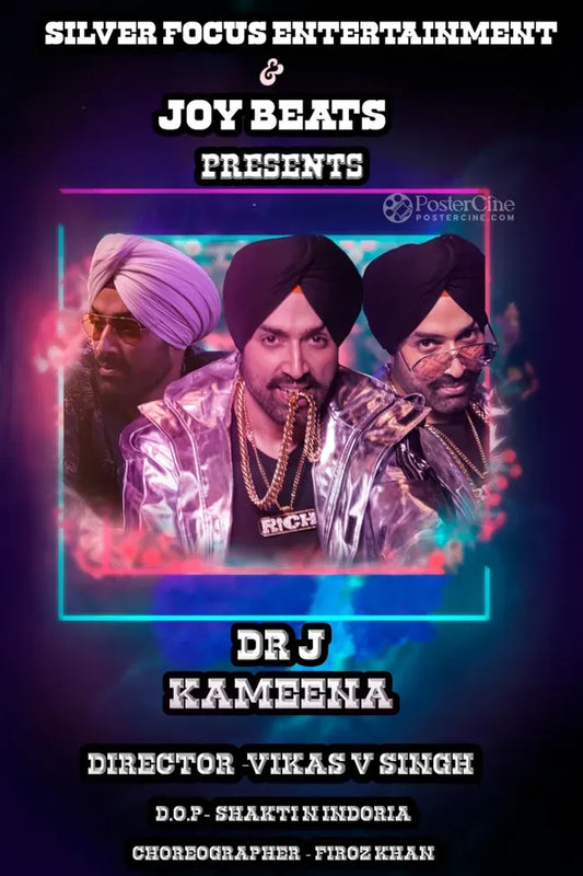 Kamina staring Dr J Poster