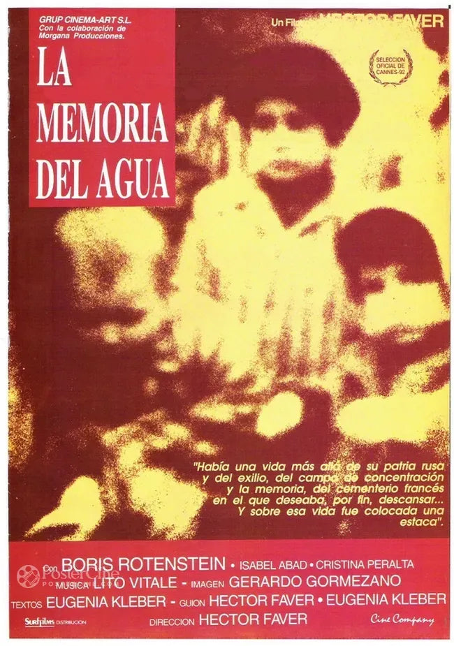 La memoria del agua Poster