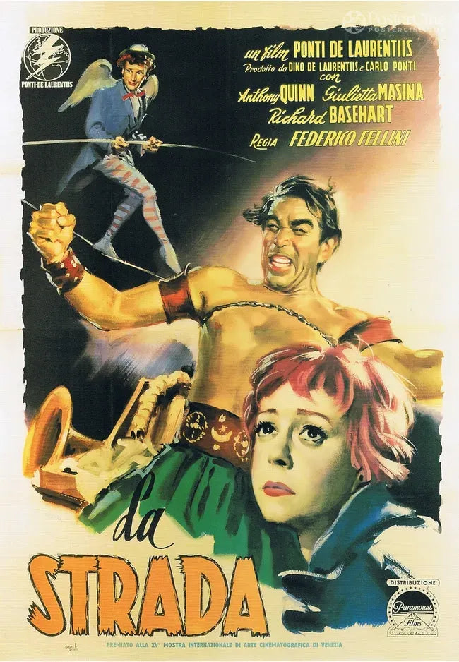 La strada Poster