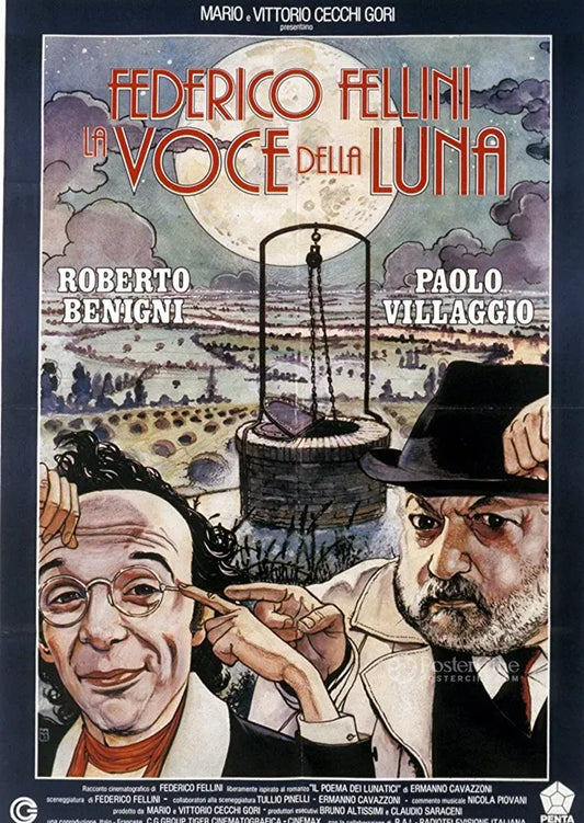 La voce della luna Poster