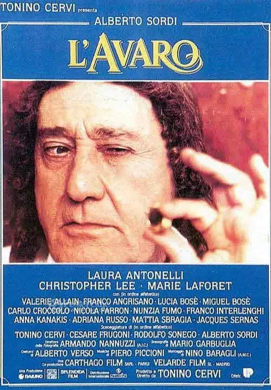 L'avaro Poster