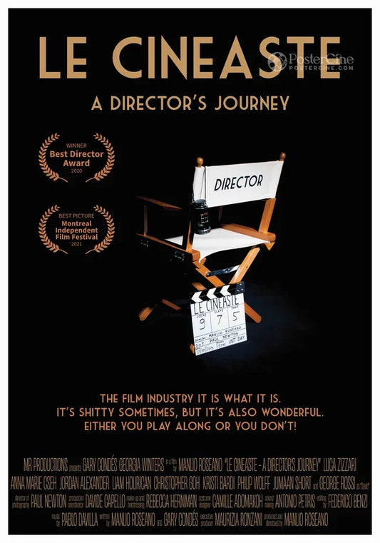 Le Cineaste - A Director's Journey Poster