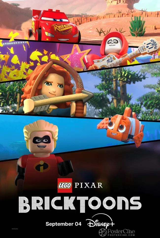 LEGO Pixar: BrickToons Poster