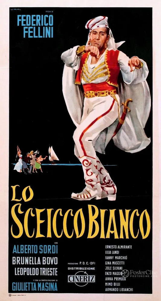 Lo sceicco bianco Poster