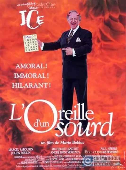 L'oreille d'un sourd Poster