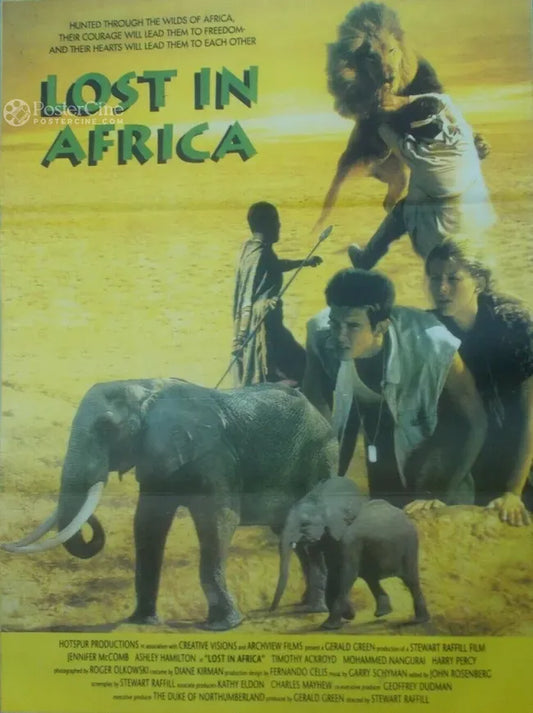 Lost in Africa Poster