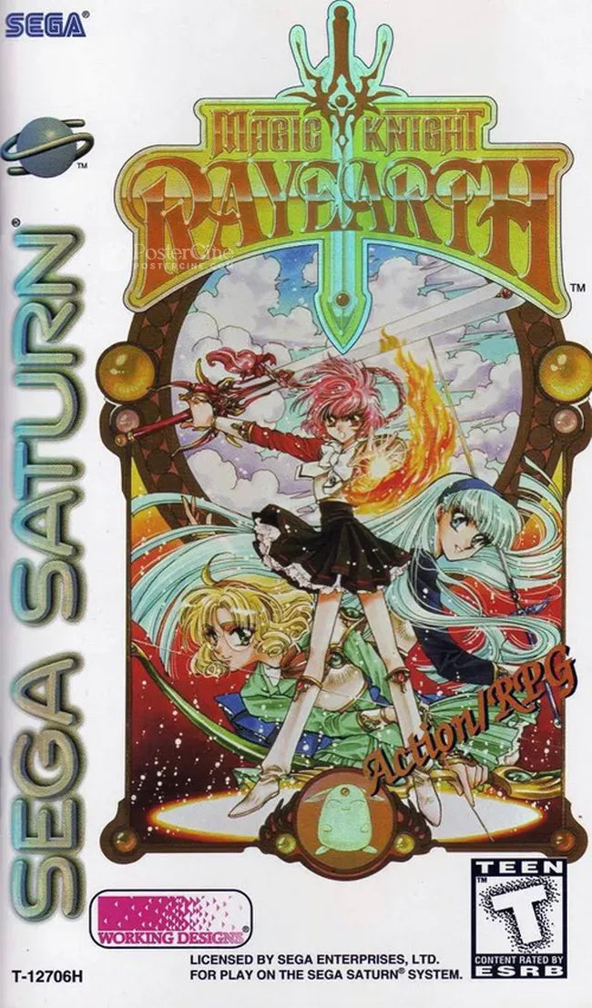 Magic Knight Rayearth Poster