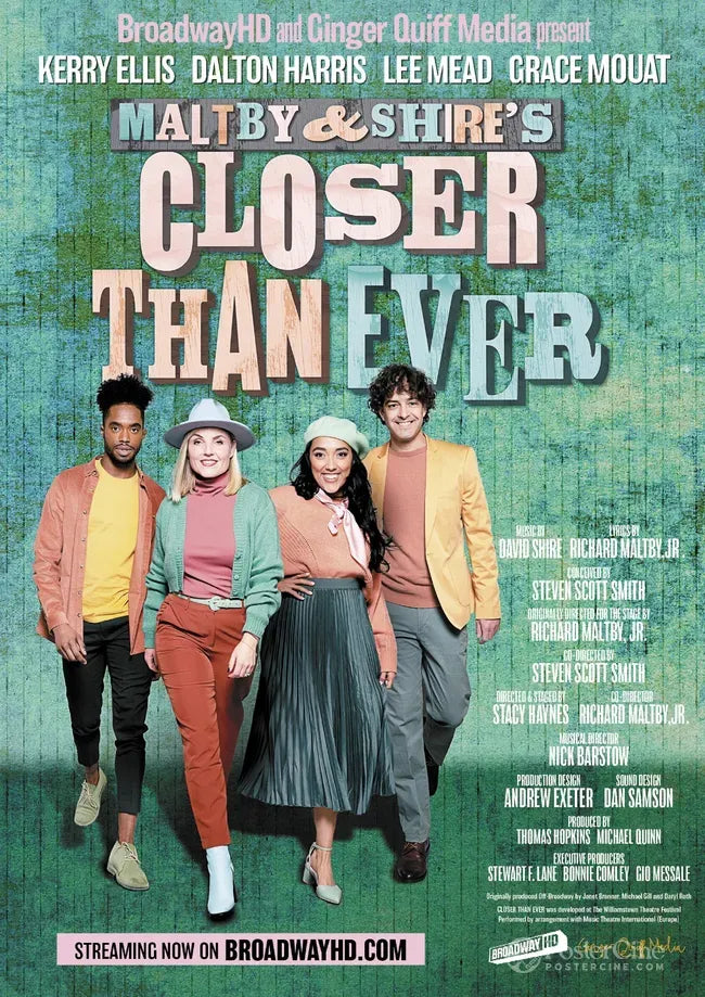 Maltby and Shire's Closer Than Ever Poster