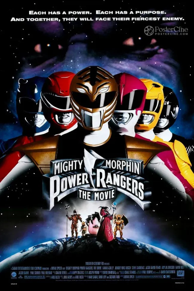 Mighty Morphin Power Rangers: The Movie Poster