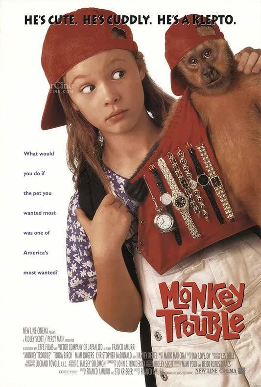 Monkey Trouble Poster