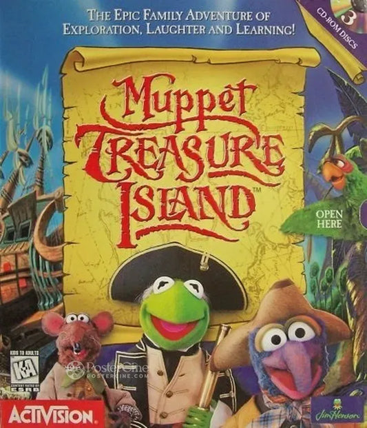 Muppet Treasure Island Poster