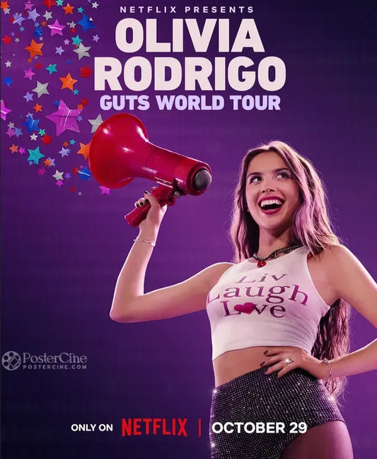 Olivia Rodrigo: GUTS World Tour Poster