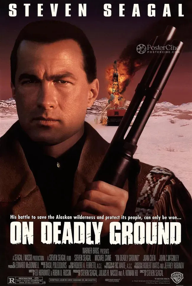 On Deadly Ground Poster