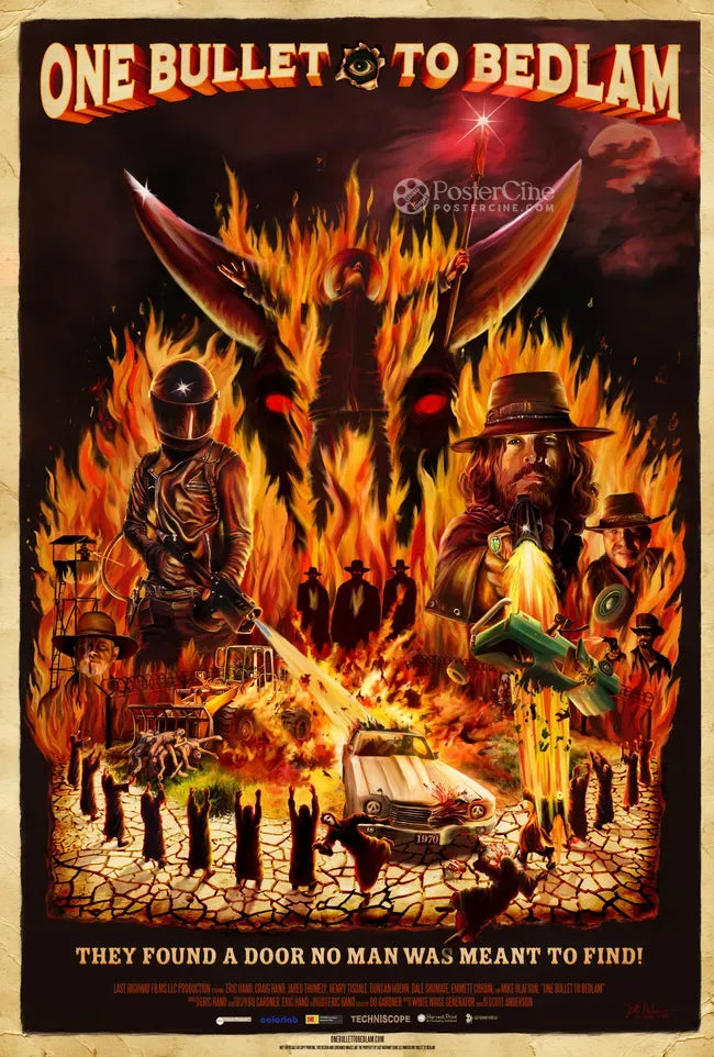 One Bullet to Bedlam Poster