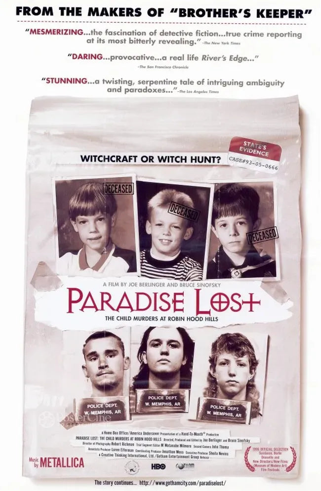 Paradise Lost: The Child Murders at Robin Hood Hills Poster