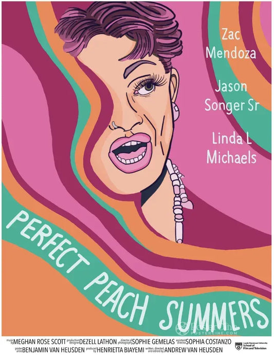 Perfect Peach Summers Poster