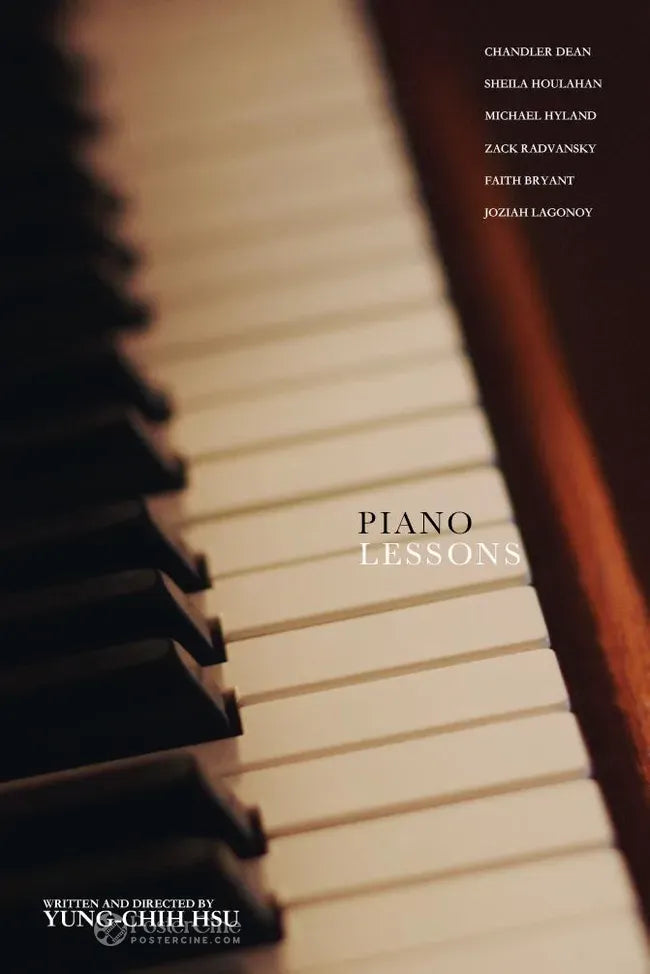 Piano Lessons Poster