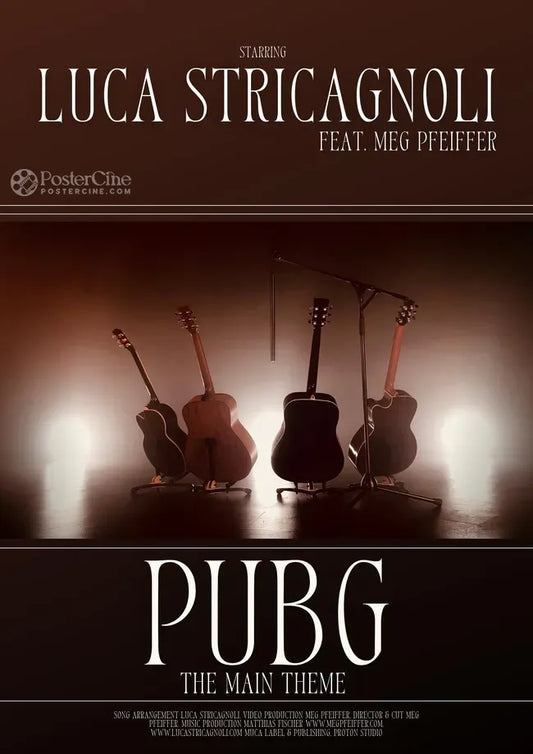 PUBG Game Theme by Luca Stricagnoli Poster