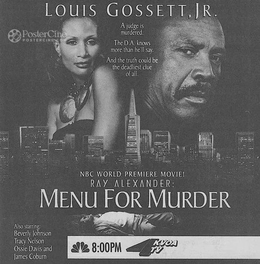 Ray Alexander: A Menu for Murder Poster