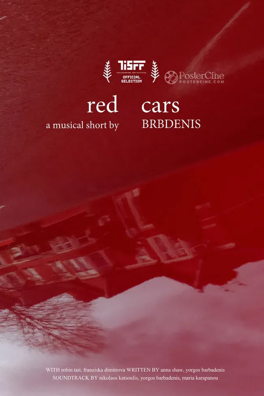 Red Cars Poster