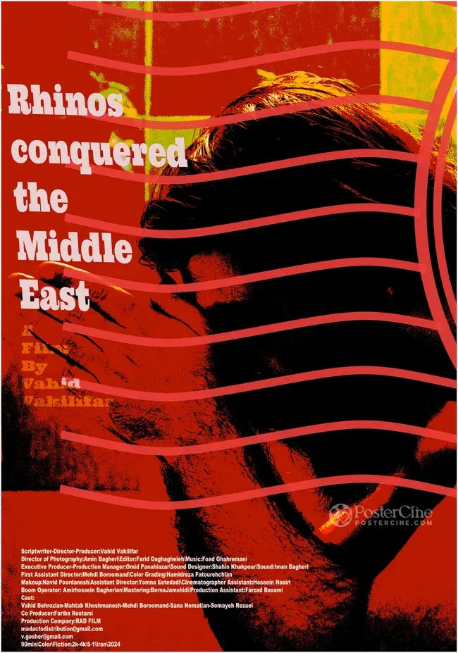 Rhinos Conquered the Middle East Poster