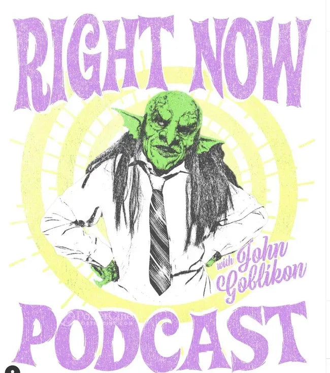 Right Now Podcast Poster