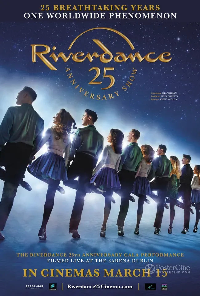 Riverdance 25th Anniversary Show Poster