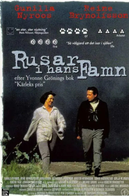 Rusar i hans famn Poster