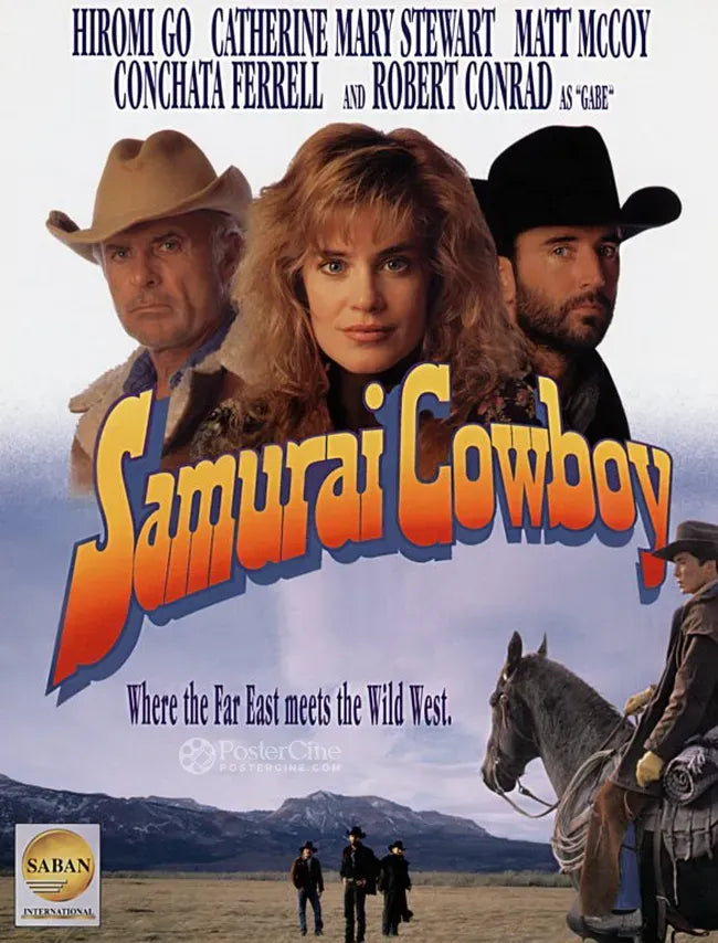 Samurai Cowboy Poster