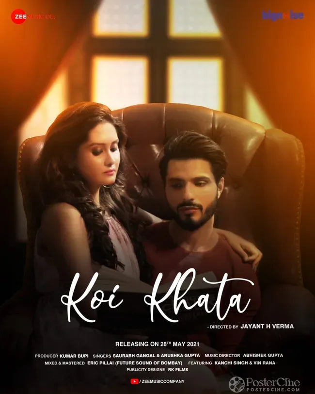 Saurabh Gangal & Anushka Gupta: Koi Khata Poster