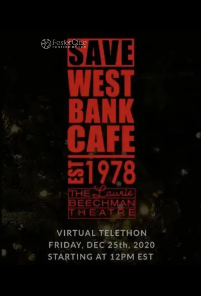 Save West Bank Cafe Poster