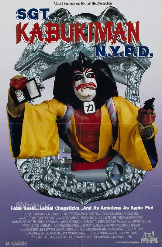 Sgt. Kabukiman N.Y.P.D. Poster