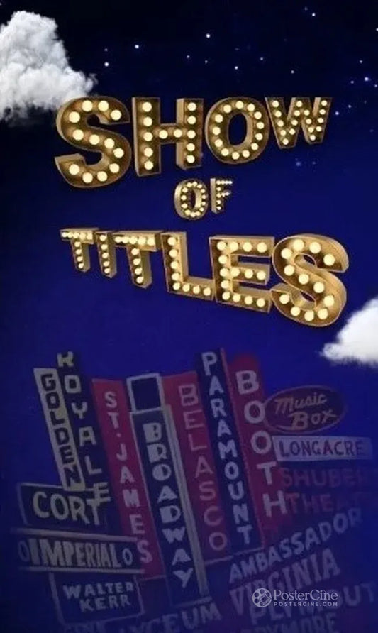 Show of titles Poster